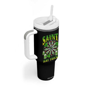 Saint Hat Tricks St Patricks Day Tumbler With Handle Darts Player Gift TS12 Print Your Wear