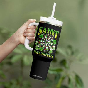 Saint Hat Tricks St Patricks Day Tumbler With Handle Darts Player Gift TS12 Print Your Wear