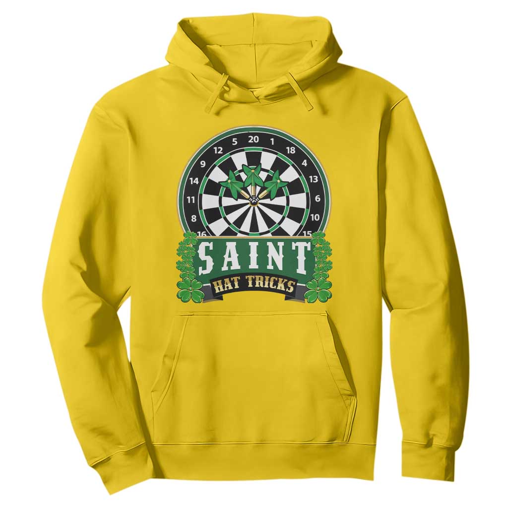 Saint Hat Tricks Hoodie St Patricks Day Dart Thrower Gift TS12 Daisy Print Your Wear