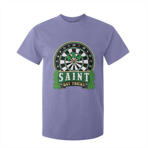 Saint Hat Tricks T Shirt For Kid St Patricks Day Dart Thrower Gift TS12 Violet Print Your Wear
