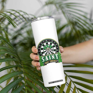 Saint Hat Tricks Skinny Tumbler St Patricks Day Dart Thrower Gift TS12 Print Your Wear