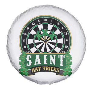 Saint Hat Tricks Spare Tire Cover St Patricks Day Dart Thrower Gift TS12 Print Your Wear
