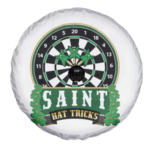 Saint Hat Tricks Spare Tire Cover St Patricks Day Dart Thrower Gift TS12 Print Your Wear