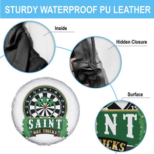 Saint Hat Tricks Spare Tire Cover St Patricks Day Dart Thrower Gift TS12 Print Your Wear