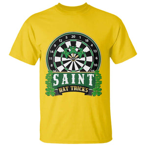 Saint Hat Tricks T Shirt St Patricks Day Dart Thrower Gift