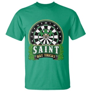 Saint Hat Tricks T Shirt St Patricks Day Dart Thrower Gift TS12 Irish Green Print Your Wear