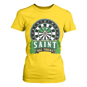 Saint Hat Tricks T Shirt For Women St Patricks Day Dart Thrower Gift TS12 Daisy Print Your Wear