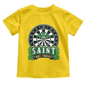 Saint Hat Tricks Toddler T Shirt St Patricks Day Dart Thrower Gift TS12 Daisy Print Your Wear