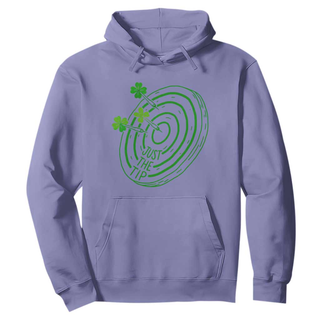 Dirty Humor Dartist St Patricks Day Gift Hoodie Just The Tip TS12 Violet Print Your Wear
