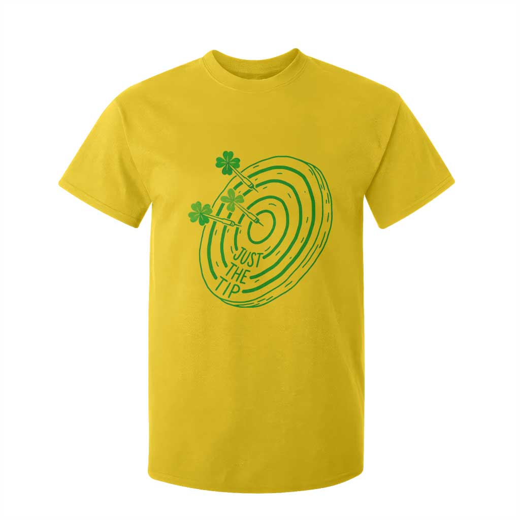 Dirty Humor Dartist St Patricks Day Gift T Shirt For Kid Just The Tip TS12 Daisy Print Your Wear