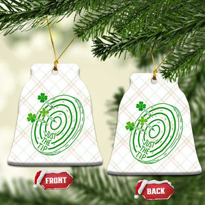 Dirty Humor Dartist St Patricks Day Gift Ceramic Ornament Just The Tip TS12 Print Your Wear