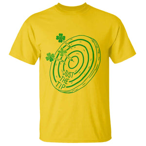 Dirty Humor Dartist St Patricks Day Gift T Shirt Just The Tip