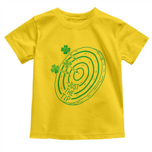 Dirty Humor Dartist St Patricks Day Gift Toddler T Shirt Just The Tip TS12 Daisy Print Your Wear