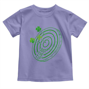 Dirty Humor Dartist St Patricks Day Gift Toddler T Shirt Just The Tip TS12 Violet Print Your Wear