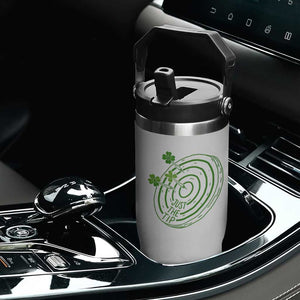 Dirty Humor Dartist St Patricks Day Gift Flip Straw Tumbler Just The Tip TS12 Print Your Wear