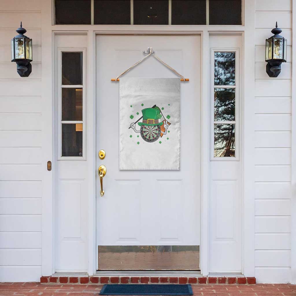Lucky Darts Board With Irish Flag Garden Flag St Patricks Day Gift TS12 Print Your Wear