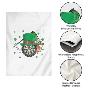 Lucky Darts Board With Irish Flag Garden Flag St Patricks Day Gift TS12 Print Your Wear