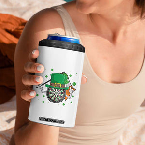 Lucky Darts Board With Irish Flag 4 in 1 Can Cooler Tumbler St Patricks Day Gift TS12 Print Your Wear