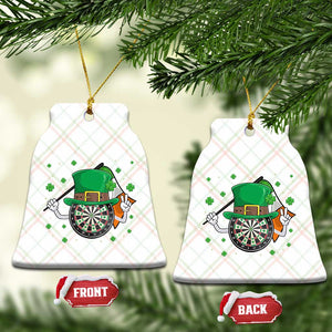 Lucky Darts Board With Irish Flag Ceramic Ornament St Patricks Day Gift TS12 Print Your Wear