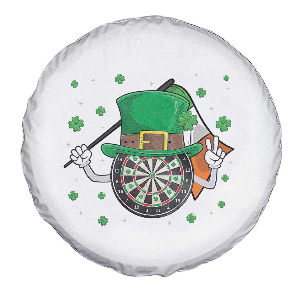 Lucky Darts Board With Irish Flag Spare Tire Cover St Patricks Day Gift TS12 Print Your Wear