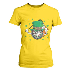 Lucky Darts Board With Irish Flag T Shirt For Women St Patricks Day Gift TS12 Daisy Print Your Wear