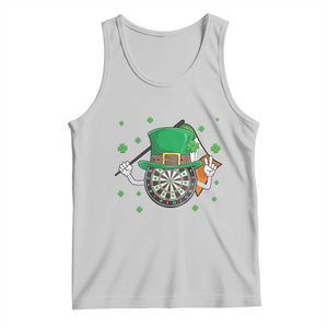 Lucky Darts Board With Irish Flag Tank Top St Patricks Day Gift TS12 Ash Print Your Wear