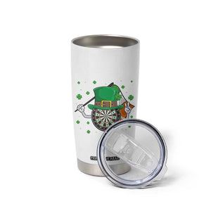 Lucky Darts Board With Irish Flag Tumbler Cup St Patricks Day Gift TS12 Print Your Wear