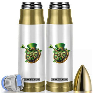 St Patricks Day Irish Darts Board Celebration Gift Bullet Tumbler TS12 White Print Your Wear