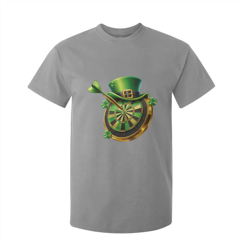 St Patricks Day Irish Darts Board Celebration Gift T Shirt For Kid TS12 Sport Gray Print Your Wear
