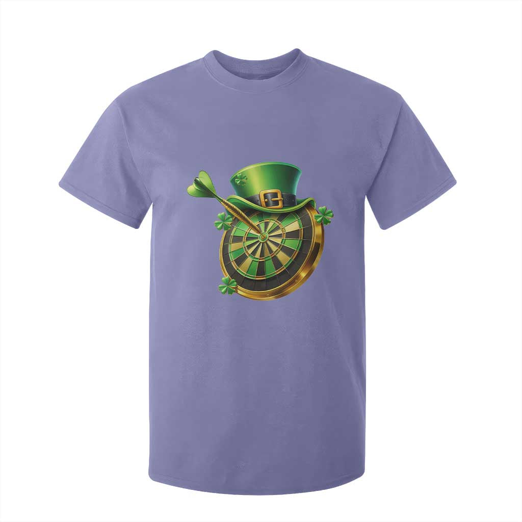 St Patricks Day Irish Darts Board Celebration Gift T Shirt For Kid TS12 Violet Print Your Wear