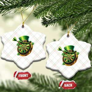 St Patricks Day Irish Darts Board Celebration Gift Ceramic Ornament TS12 Print Your Wear