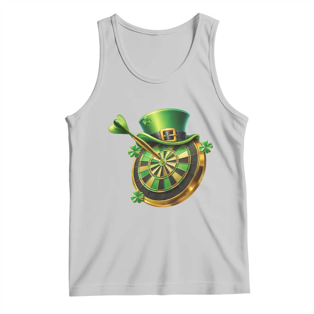 St Patricks Day Irish Darts Board Celebration Gift Tank Top TS12 Ash Print Your Wear