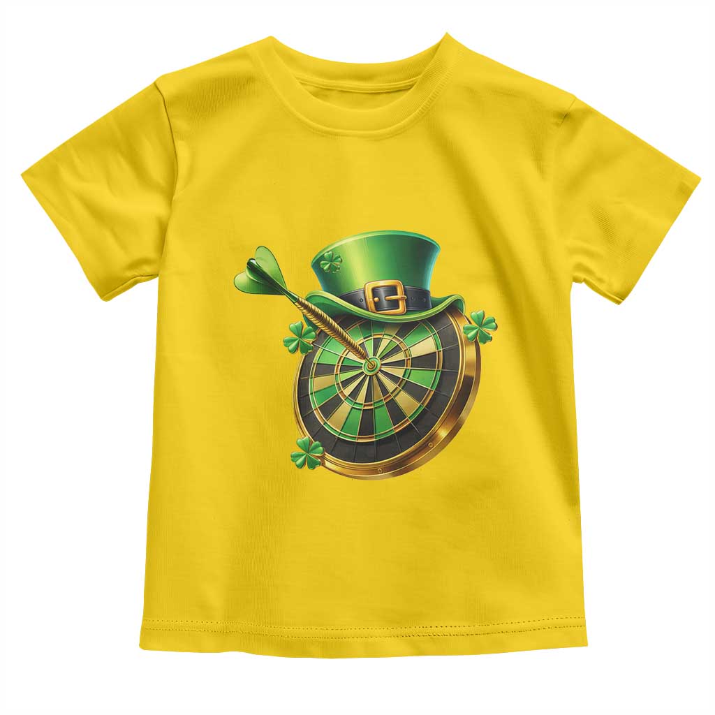 St Patricks Day Irish Darts Board Celebration Gift Toddler T Shirt TS12 Daisy Print Your Wear