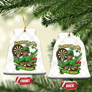 Shamrock On Me Youre Missing Ceramic Ornament St Patricks Day Darts Player Gift TS12 Print Your Wear