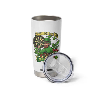 Shamrock On Me Youre Missing Tumbler Cup St Patricks Day Darts Player Gift TS12 Print Your Wear