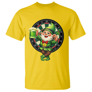 Cheerful Gnome Playing Darts T Shirt St Patricks Day Gift TS12 Daisy Print Your Wear