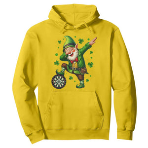 St Patricks Day Cheerful Gnome Dabbing Hoodie Darts Lover Gift TS12 Daisy Print Your Wear