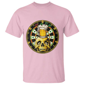 Funny St Patricks Day Skull T Shirt Darts Player Gift TS12 Light Pink Print Your Wear