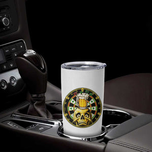 Funny St Patricks Day Skull Tumbler Cup Darts Player Gift TS12 Print Your Wear