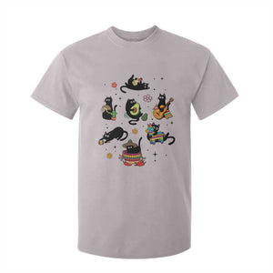 Funny Black Cat Lover Cinco De Mayo T Shirt For Kid Mexican Fiesta Gift TS12 Ice Gray Print Your Wear