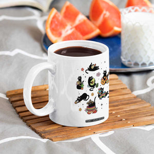Funny Black Cat Lover Cinco De Mayo Coffee Mug Mexican Fiesta Gift TS12 Print Your Wear