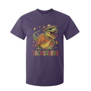 Cinco De Mayo Tacosaurus T Shirt For Kid Funny Dinosaur Taco Lover Gift TS12 Purple Print Your Wear