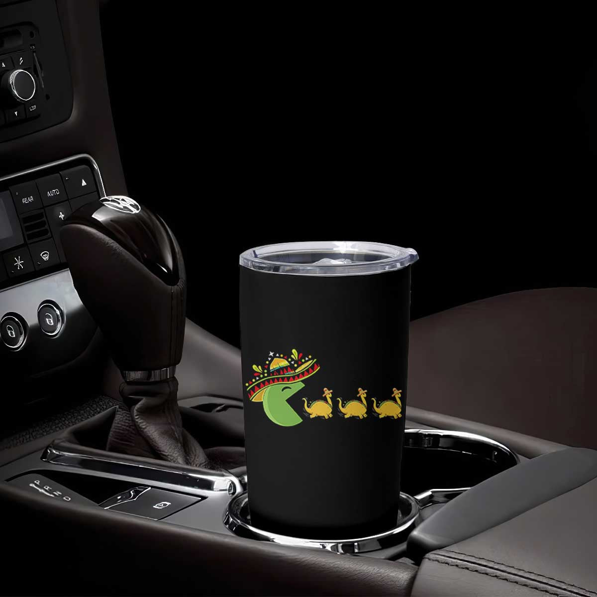 Funny Retro Game Tacosaurus Tumbler Cup Cinco De Mayo Taco Lover Gift TS12 Print Your Wear
