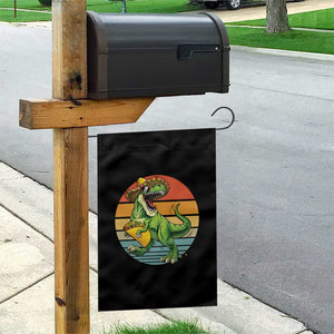 Vintage Dinosaur Taco Lover Garden Flag Cinco De Mayo Gift TS12 Print Your Wear