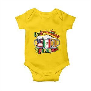 Funny Beer Drinking Cinco De Mayo Party Gift Baby Onesie Lets Fiesta TS12 Daisy Print Your Wear