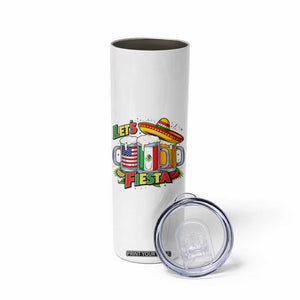 Funny Beer Drinking Cinco De Mayo Party Gift Skinny Tumbler Lets Fiesta TS12 Print Your Wear