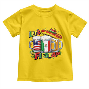 Funny Beer Drinking Cinco De Mayo Party Gift Toddler T Shirt Lets Fiesta TS12 Daisy Print Your Wear