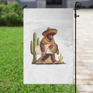 Funny Cinco De Mayo Bigfoot Burrito Lover Gift Garden Flag TS12 Print Your Wear