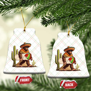 Funny Cinco De Mayo Bigfoot Burrito Lover Gift Ceramic Ornament TS12 Print Your Wear