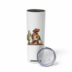 Funny Cinco De Mayo Bigfoot Burrito Lover Gift Skinny Tumbler TS12 Print Your Wear
